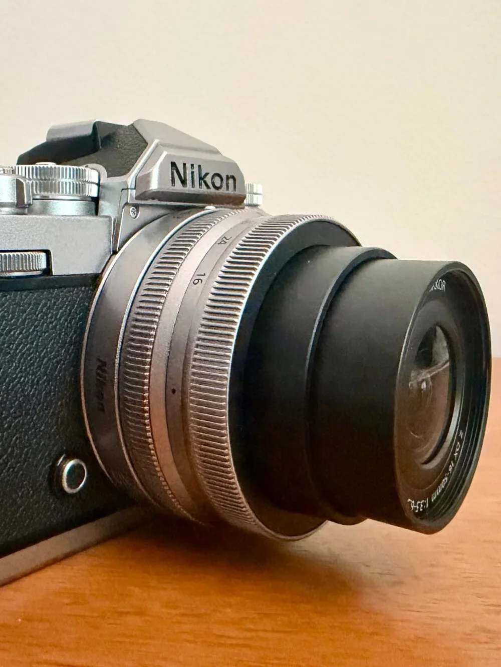 Nikon Z fc DX Camera Bundle with 16-50mm Lens, 24mm Lens, and Extra Battery
